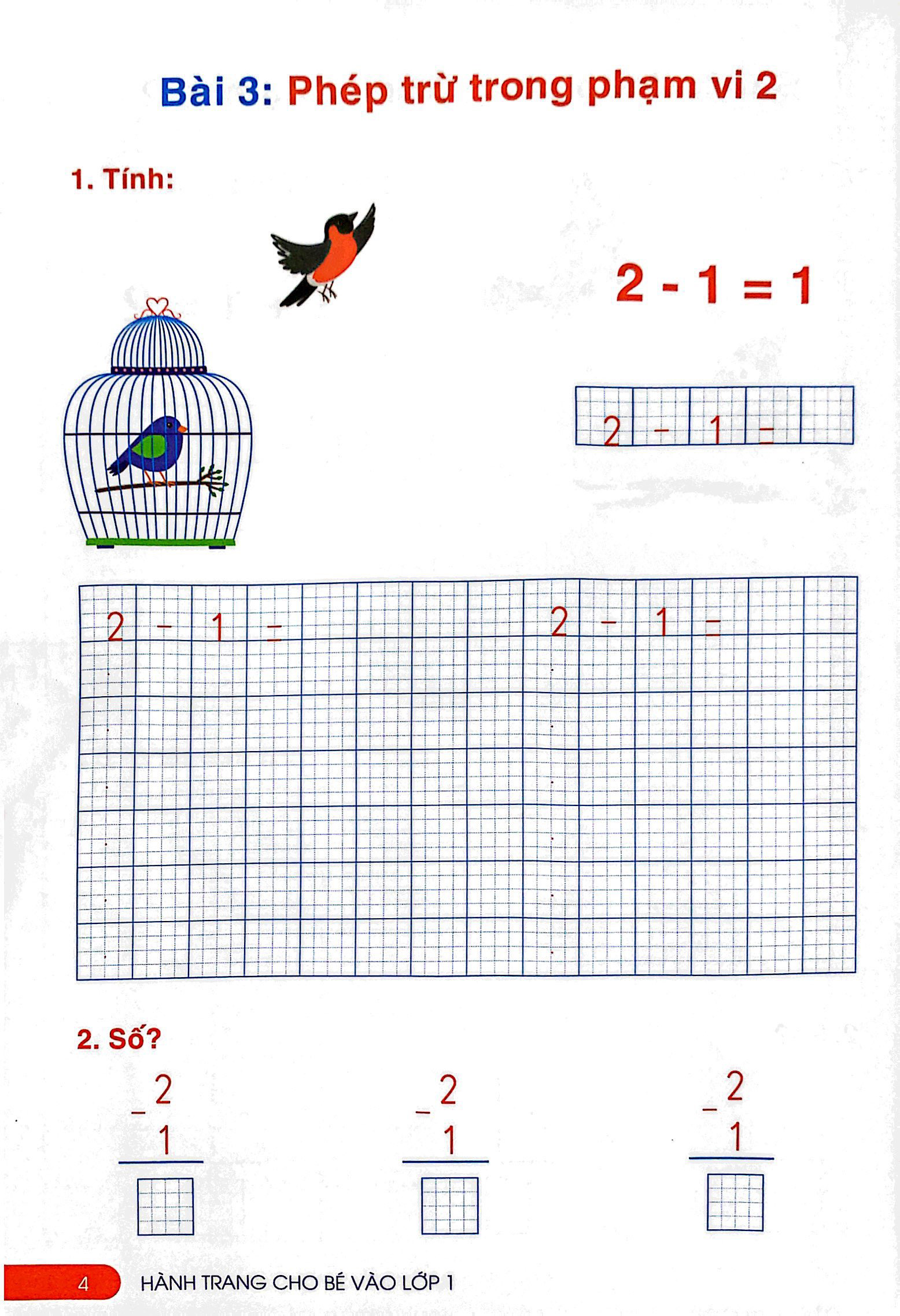 hành trang cho bé vào lớp 1 - bé làm quen với toán (tái bản 2023) - Ảnh 5