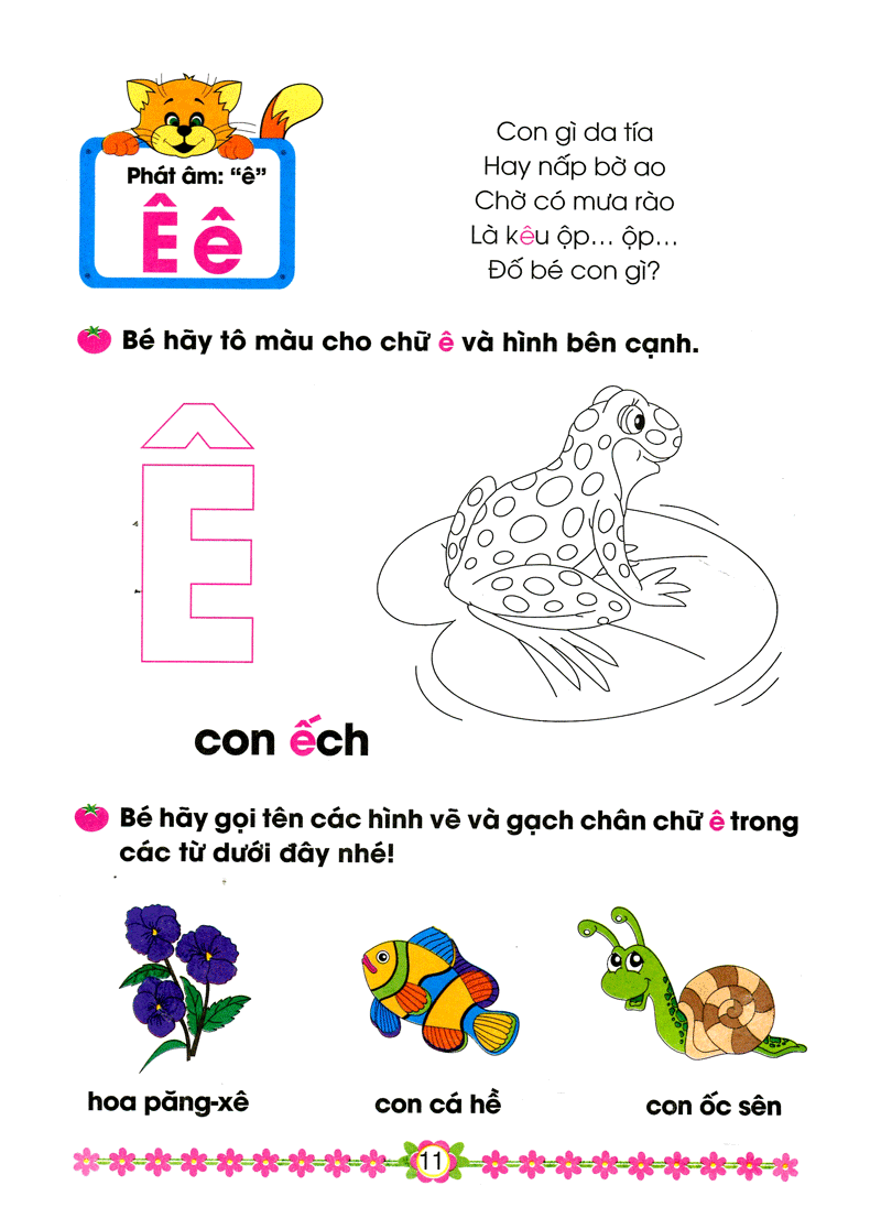 hành trang cho bé vào lớp 1 - bé nhận biết và làm quen với chữ cái - Ảnh 11
