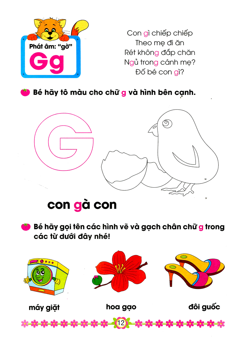 hành trang cho bé vào lớp 1 - bé nhận biết và làm quen với chữ cái - Ảnh 12