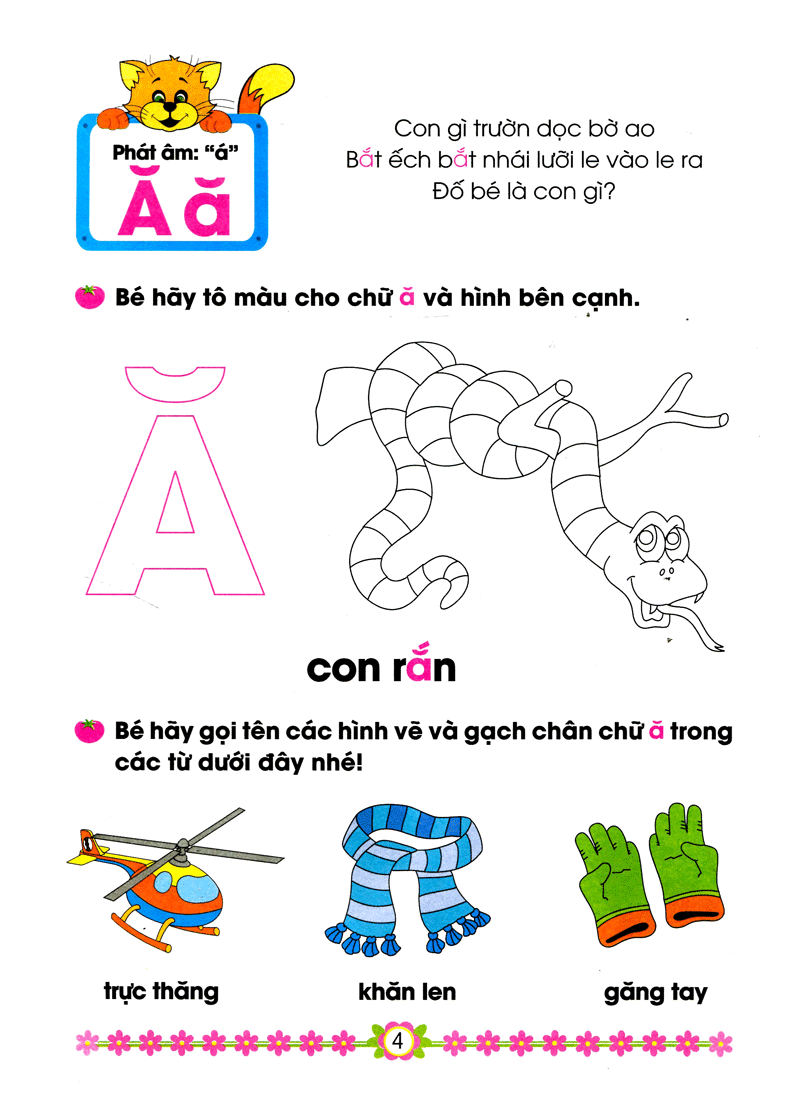 hành trang cho bé vào lớp 1 - bé nhận biết và làm quen với chữ cái - Ảnh 4