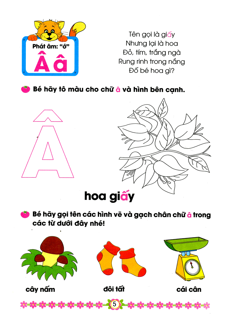 hành trang cho bé vào lớp 1 - bé nhận biết và làm quen với chữ cái - Ảnh 5