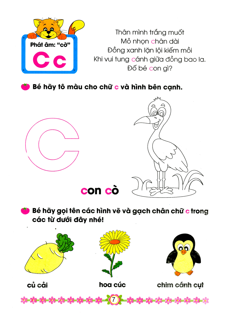 hành trang cho bé vào lớp 1 - bé nhận biết và làm quen với chữ cái - Ảnh 7