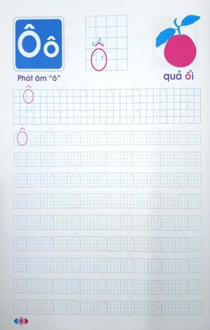 hành trang cho bé vào lớp 1 - bé tập tô chữ cái (4-5 tuổi) (tái bản 2019) - Ảnh 4