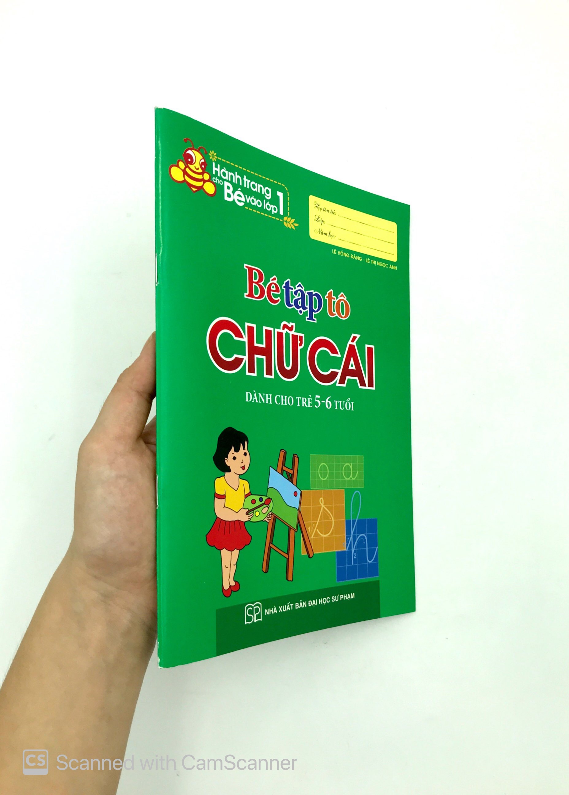 hành trang cho bé vào lớp 1 - bé tập tô chữ cái (5-6 tuổi) (tái bản 2019) - Ảnh 9