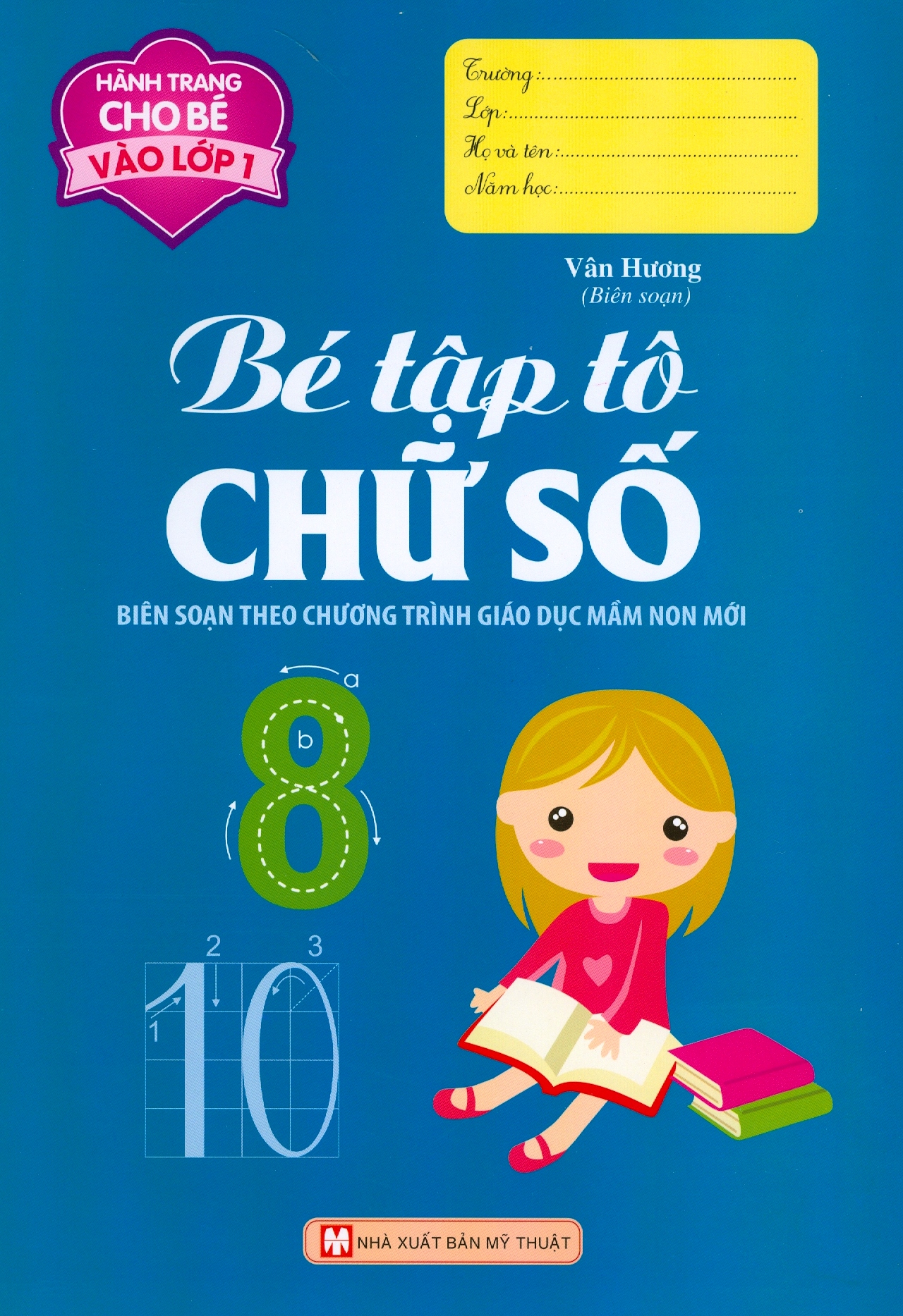 hành trang cho bé vào lớp 1 - bé tập tô chữ số - Ảnh 2