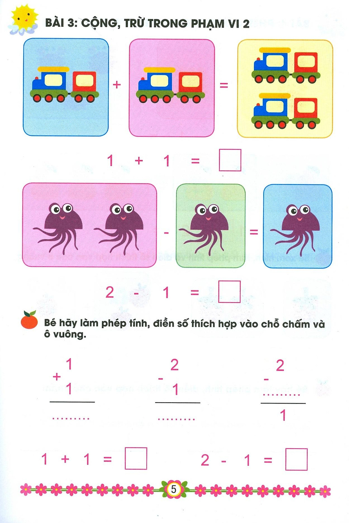 hành trang cho bé vào lớp 1 - bé với toán học - Ảnh 4