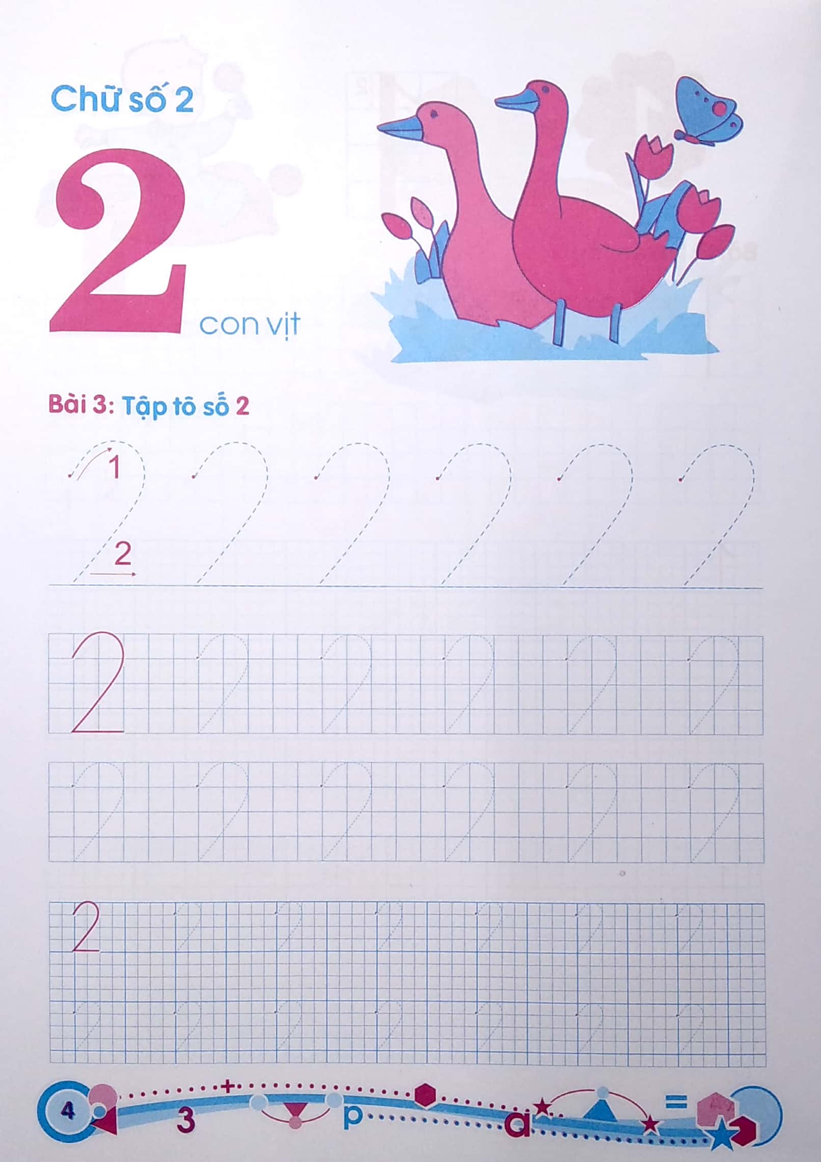 hành trang cho bé vào lớp 1 - giúp bé tập tô chữ số - Ảnh 5