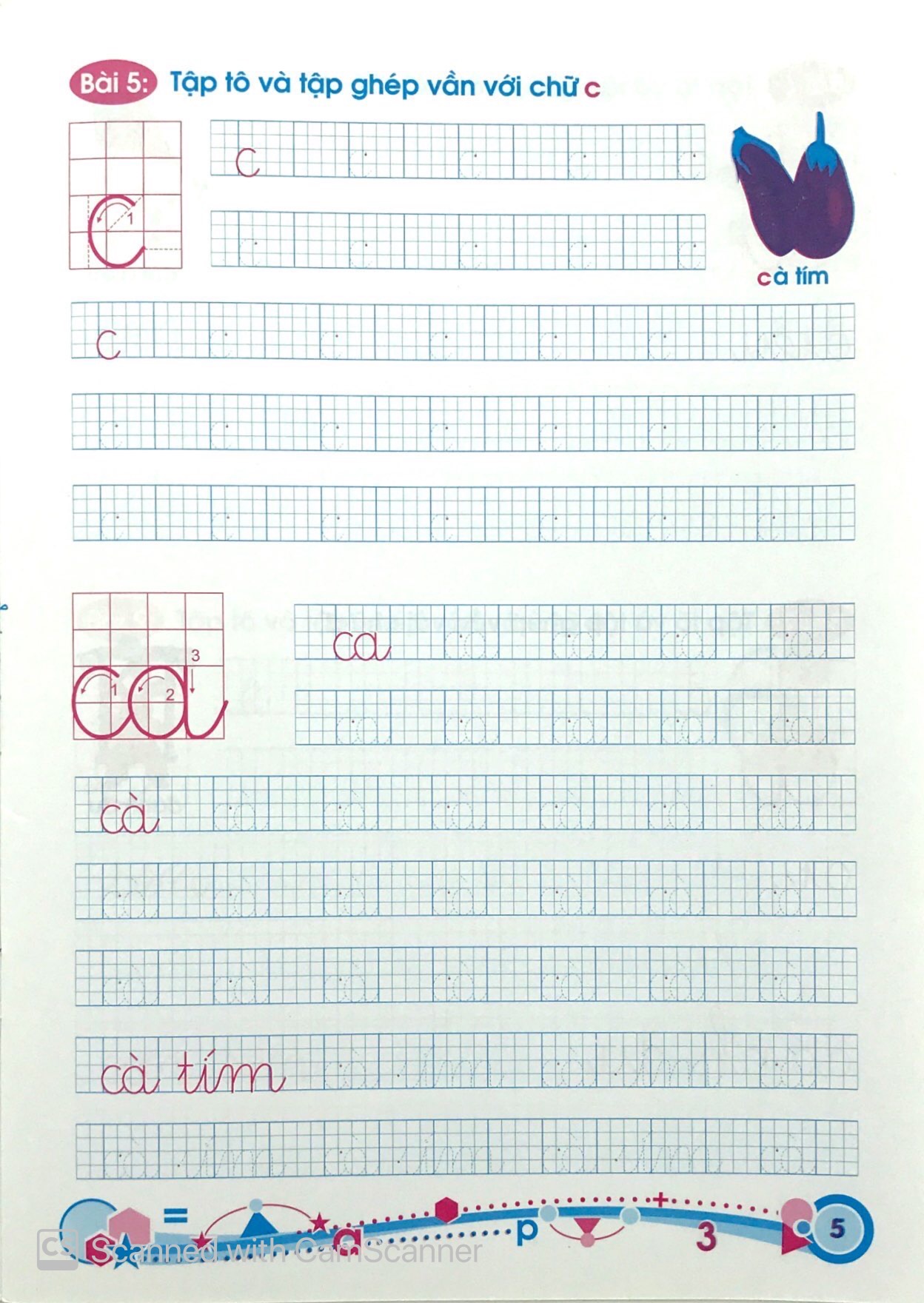 hành trang cho bé vào lớp 1 - giúp bé tập tô, tập ghép vần - Ảnh 6