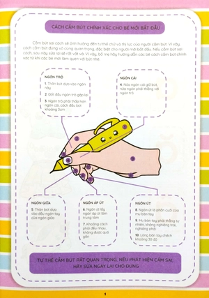 hành trang cho bé vào lớp 1 - tập tô khéo - luyện viết đẹp: tập tô chữ đẹp - Ảnh 3