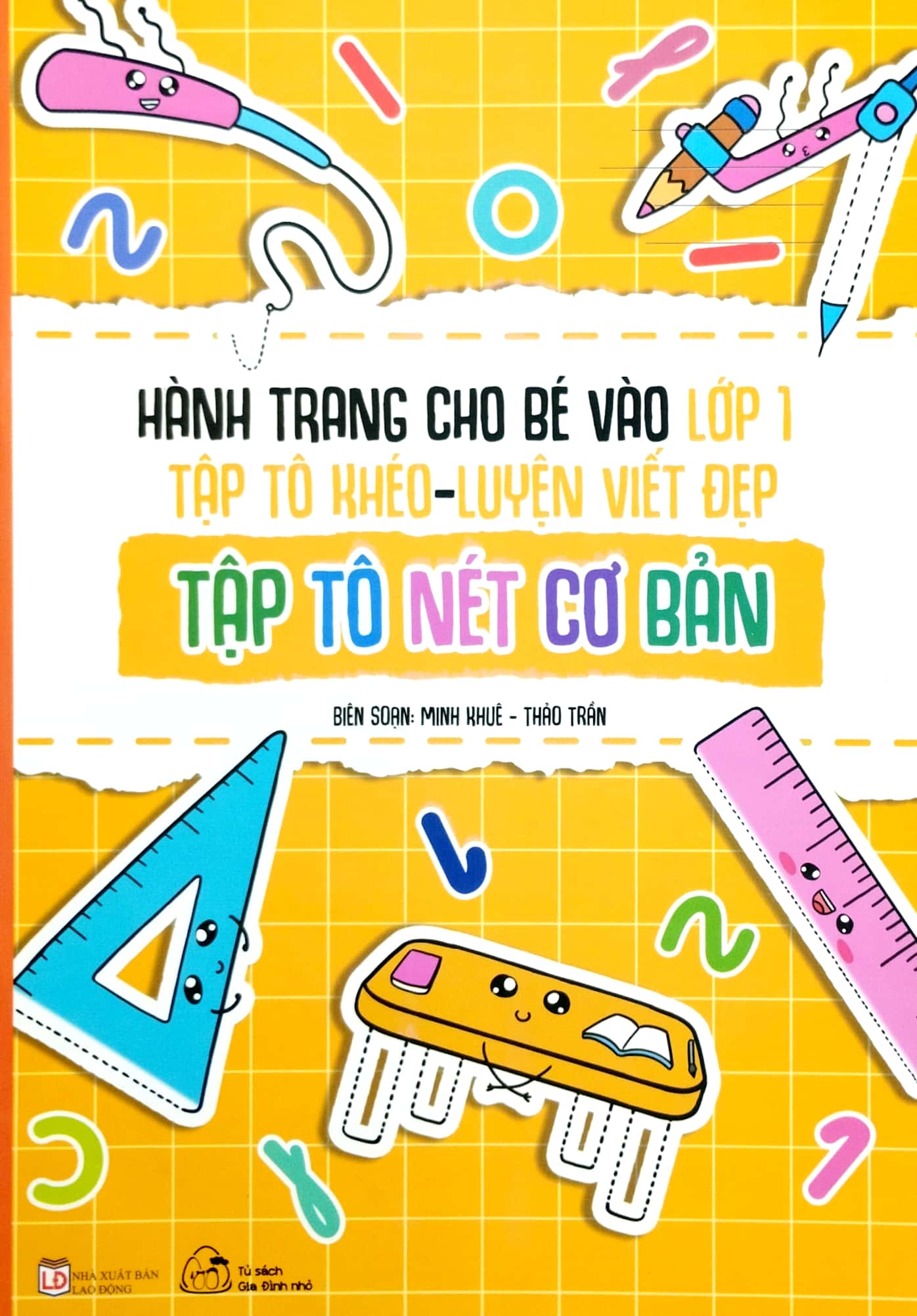hành trang cho bé vào lớp 1 - tập tô khéo - luyện viết đẹp: tập tô nét cơ bản - Ảnh 2