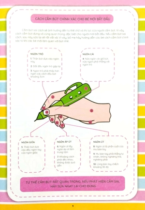 hành trang cho bé vào lớp 1 - tập tô khéo - luyện viết đẹp: tập tô số đẹp - Ảnh 3