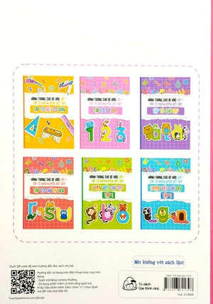 hành trang cho bé vào lớp 1 - tập tô khéo - luyện viết đẹp: tập tô số đẹp - Ảnh 6