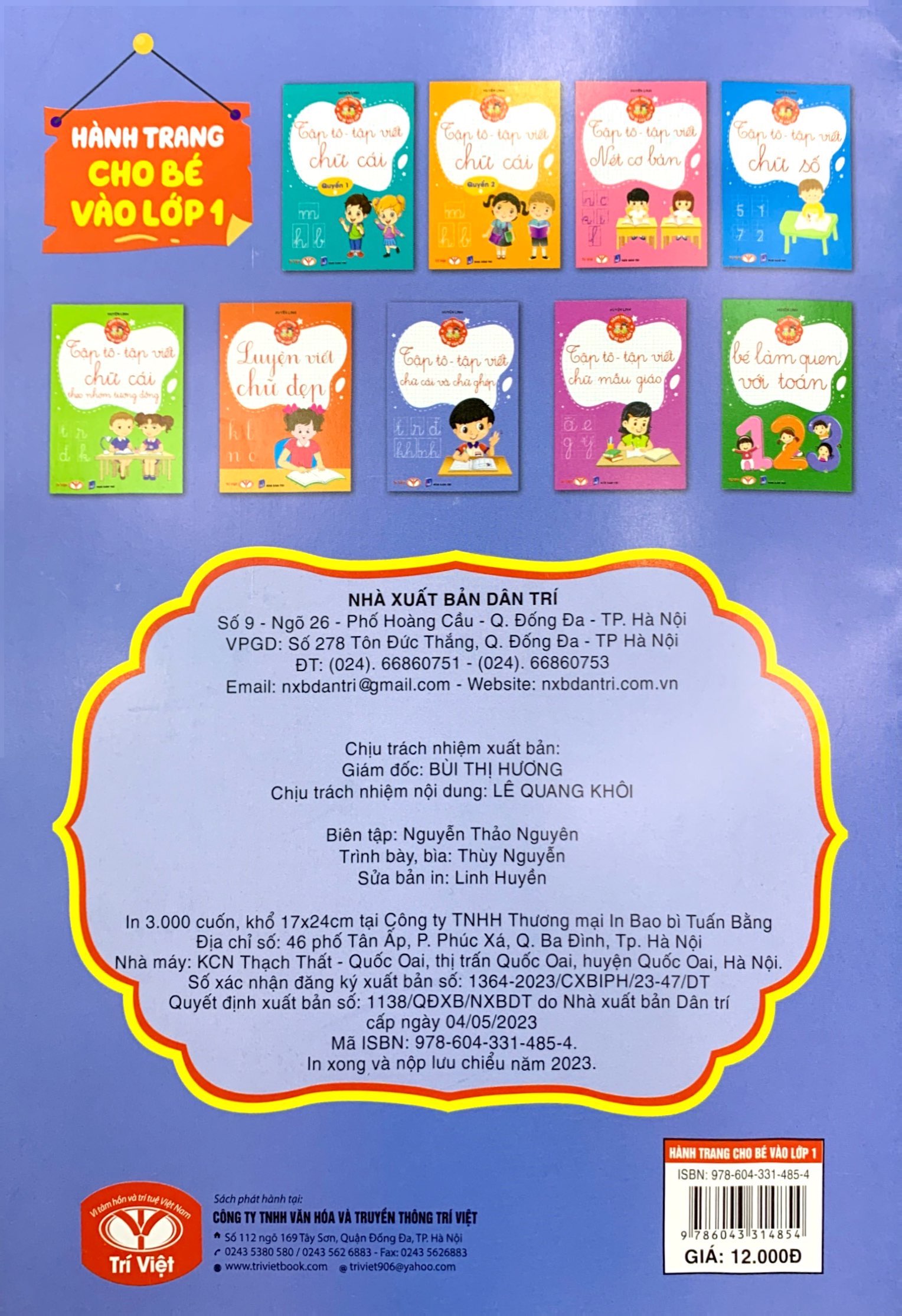 hành trang cho bé vào lớp 1 - tập tô - tập viết chữ cái và chữ ghép (tái bản 2023) - Ảnh 8