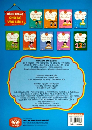 hành trang cho bé vào lớp 1 - tập tô - tập viết chữ số (tái bản 2023) - Ảnh 6