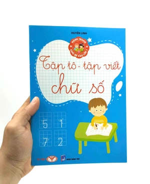 hành trang cho bé vào lớp 1 - tập tô - tập viết chữ số (tái bản 2023) - Ảnh 7