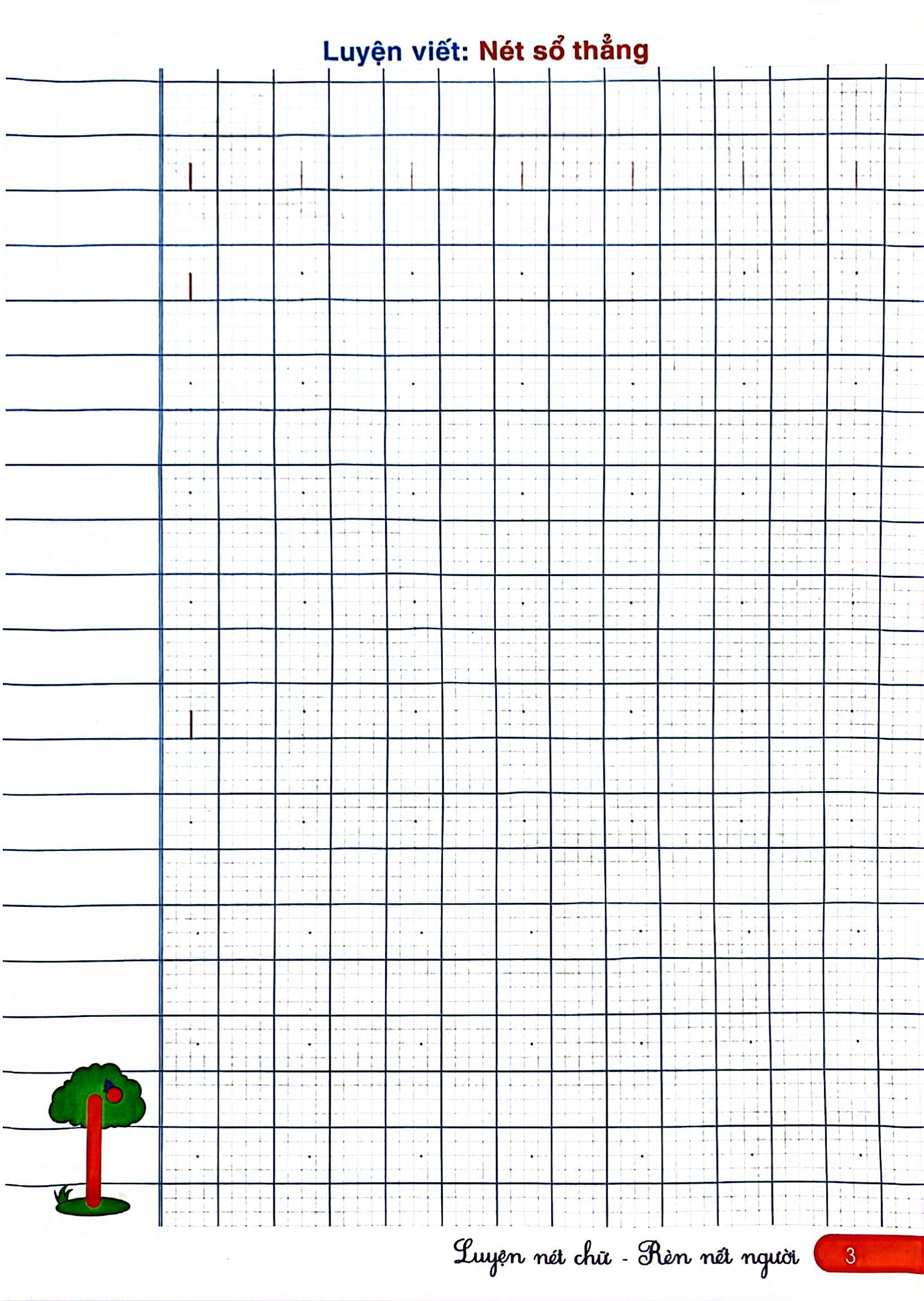 hành trang cho bé vào lớp 1 - tập tô - tập viết nét cơ bản - Ảnh 4