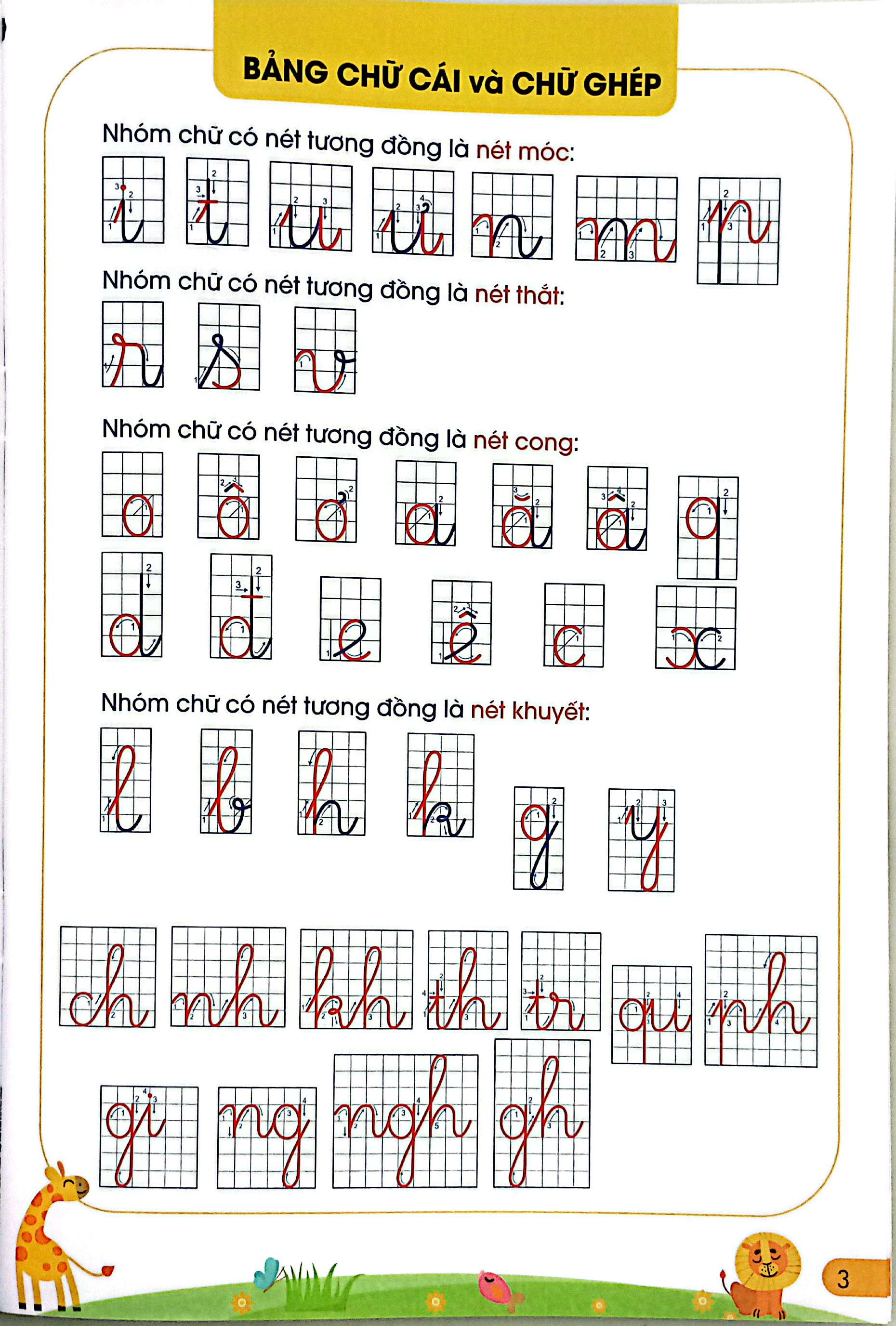 Hanh Trang Cho Be Vao Lop 1 - Tap Viet Chu Cai, Chu Ghep - Ảnh 3