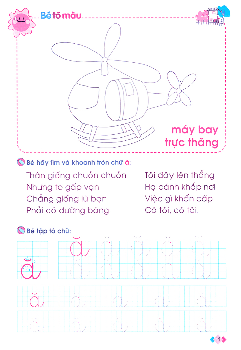 hành trang cho bé vào lớp 1 - vở bé chuẩn bị học đọc & học viết (tb2018) - Ảnh 12