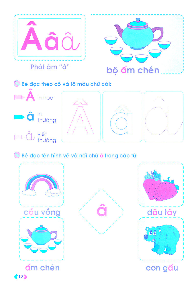 hành trang cho bé vào lớp 1 - vở bé chuẩn bị học đọc & học viết (tb2018) - Ảnh 13