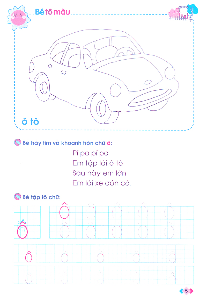 hành trang cho bé vào lớp 1 - vở bé chuẩn bị học đọc & học viết (tb2018) - Ảnh 6