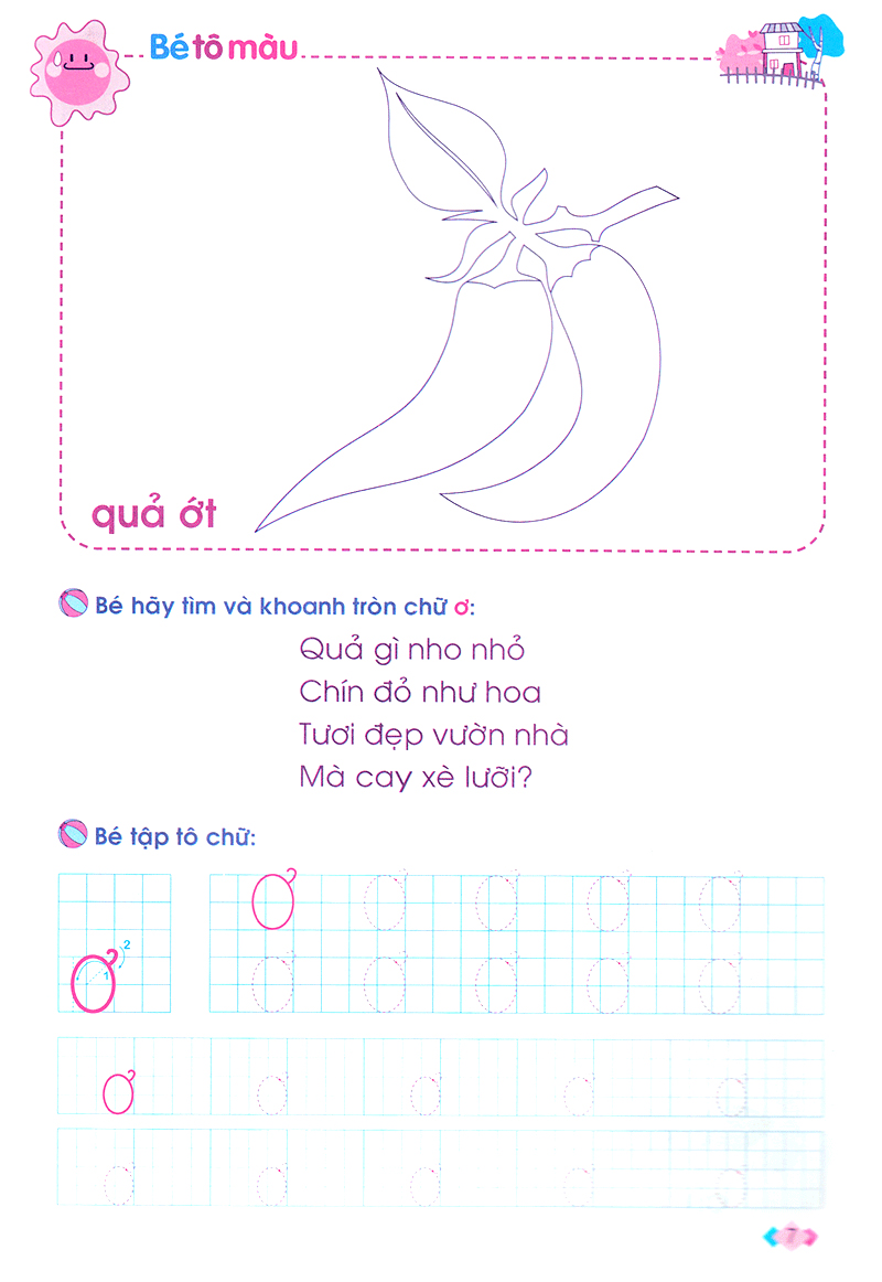 hành trang cho bé vào lớp 1 - vở bé chuẩn bị học đọc & học viết (tb2018) - Ảnh 8