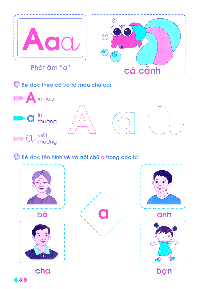 hành trang cho bé vào lớp 1 - vở bé chuẩn bị học đọc & học viết (tb2018) - Ảnh 9