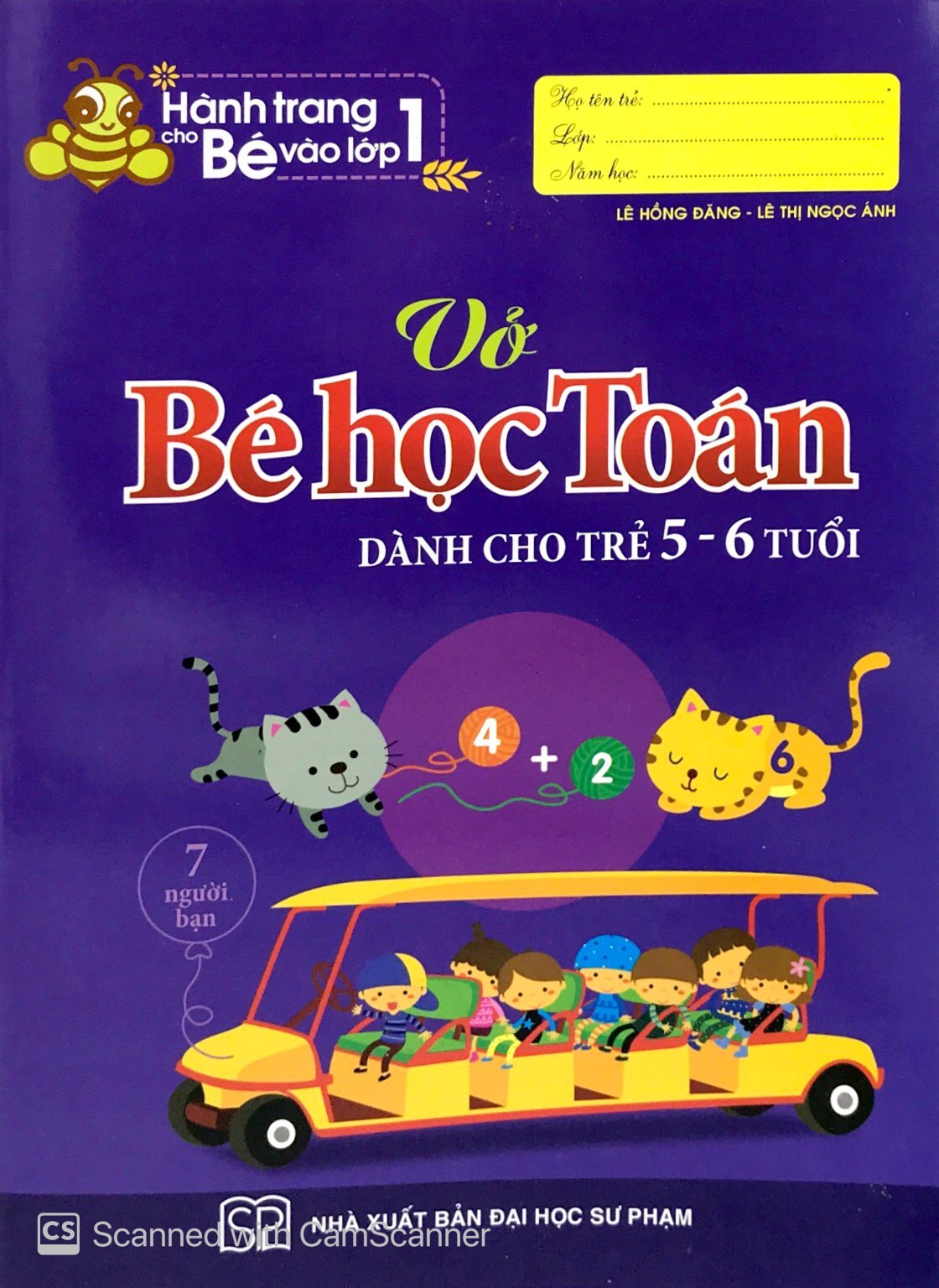 hành trang cho bé vào lớp 1 - vở bé học toán (5-6 tuổi) - Ảnh 2