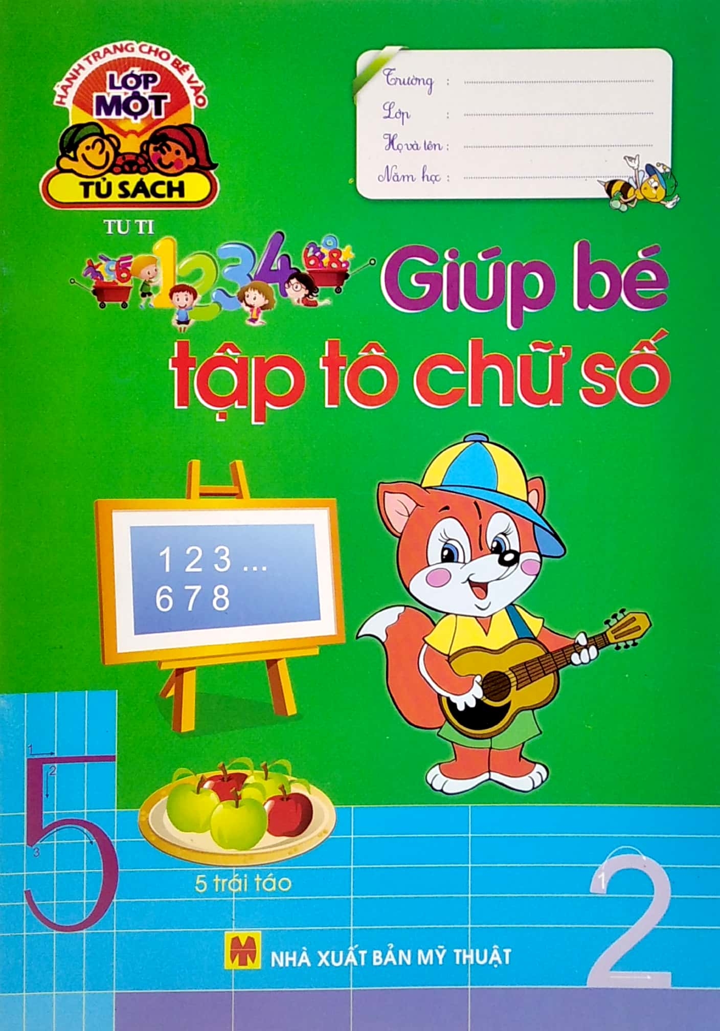 hành trang cho bé vào lớp một - giúp bé tập tô chữ số - Ảnh 2