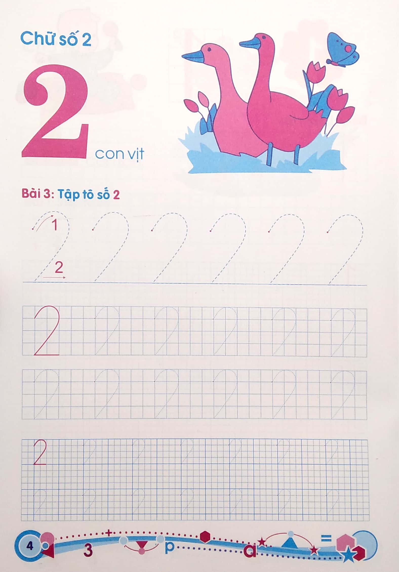 hành trang cho bé vào lớp một - giúp bé tập tô chữ số - Ảnh 5