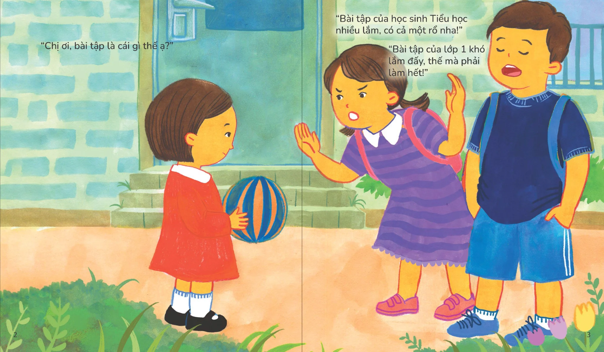 hành trang tâm lí cho bé vào lớp 1 - bài tập là gì thế? - Ảnh 3
