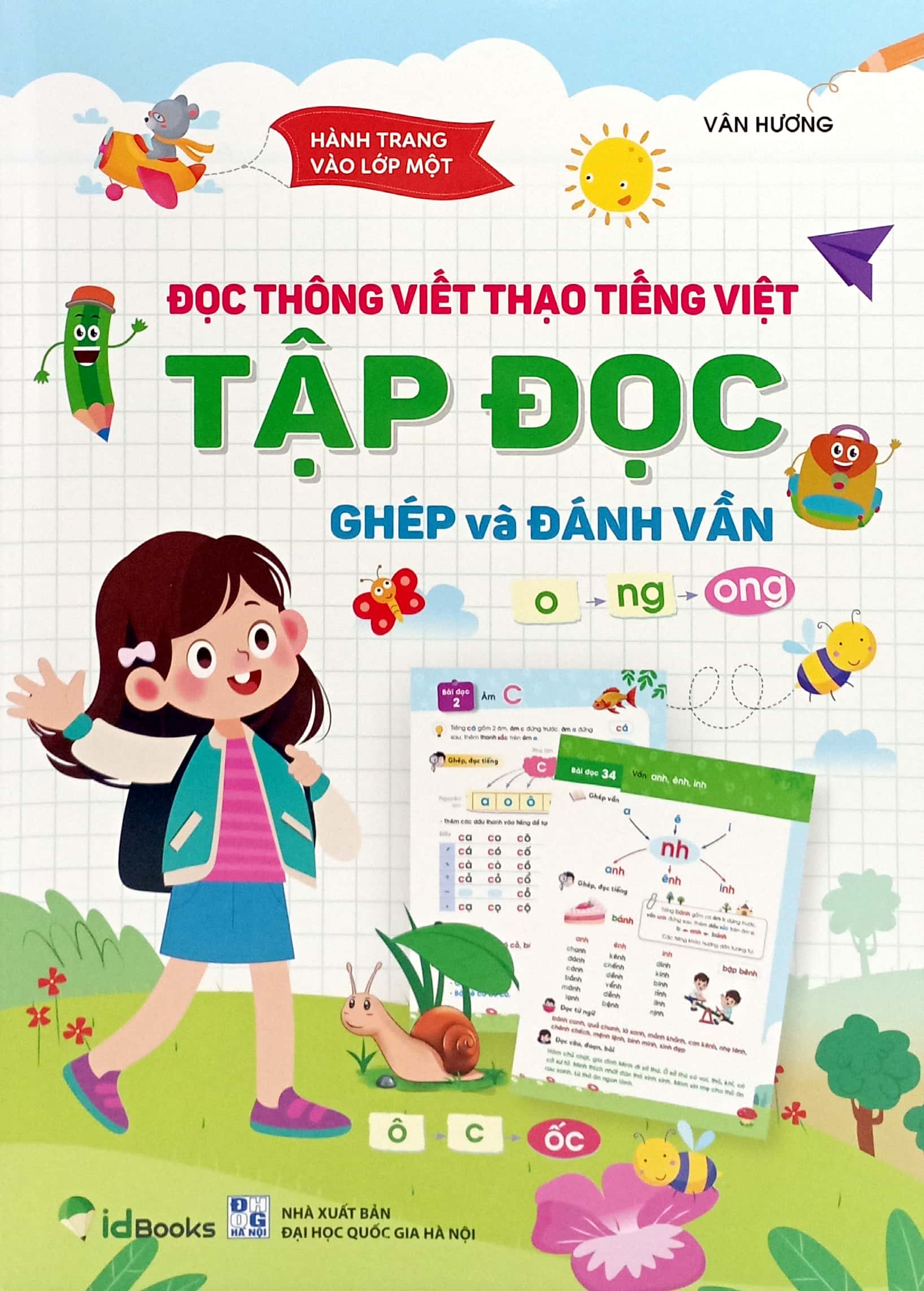 hành trang vào lớp 1-đọc thông viết thạo tiếng việt tập đọc ghép và đánh vần​​​​​​​ - Ảnh 2