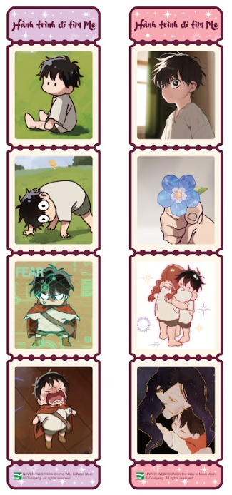 Hành Trình Đi Tìm Mẹ - Tập 1 - Bản Sưu Tầm - Tặng Kèm 2 Set Sticker + 3 Card Nhân Vật + 1 Tranh Nhựa + 1 Set Bùa “Vạn Dặm Binh An” - Ảnh 3