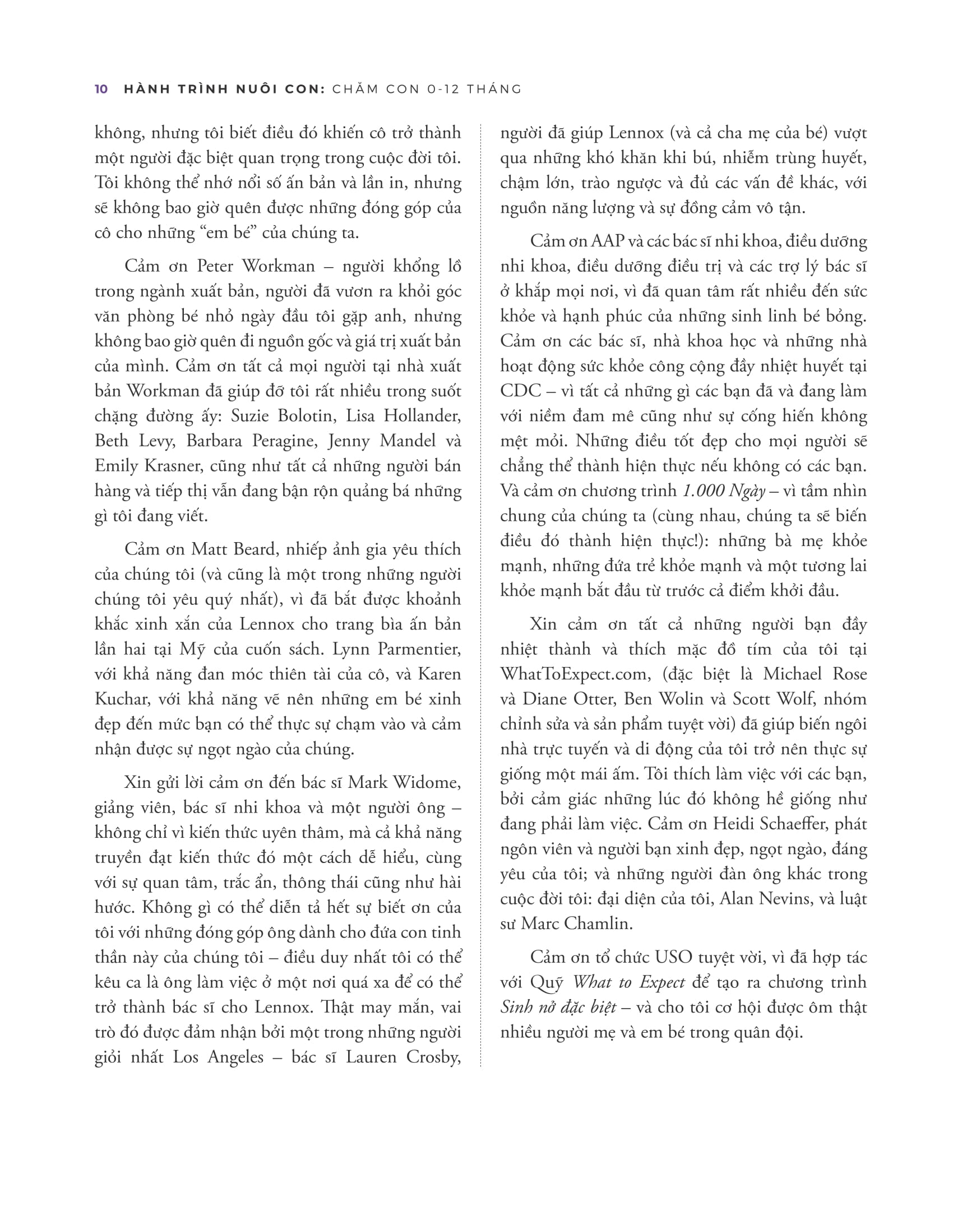 hành trình nuôi con - chăm con 0-12 tháng - what to expect - the first year - bìa cứng - Ảnh 12