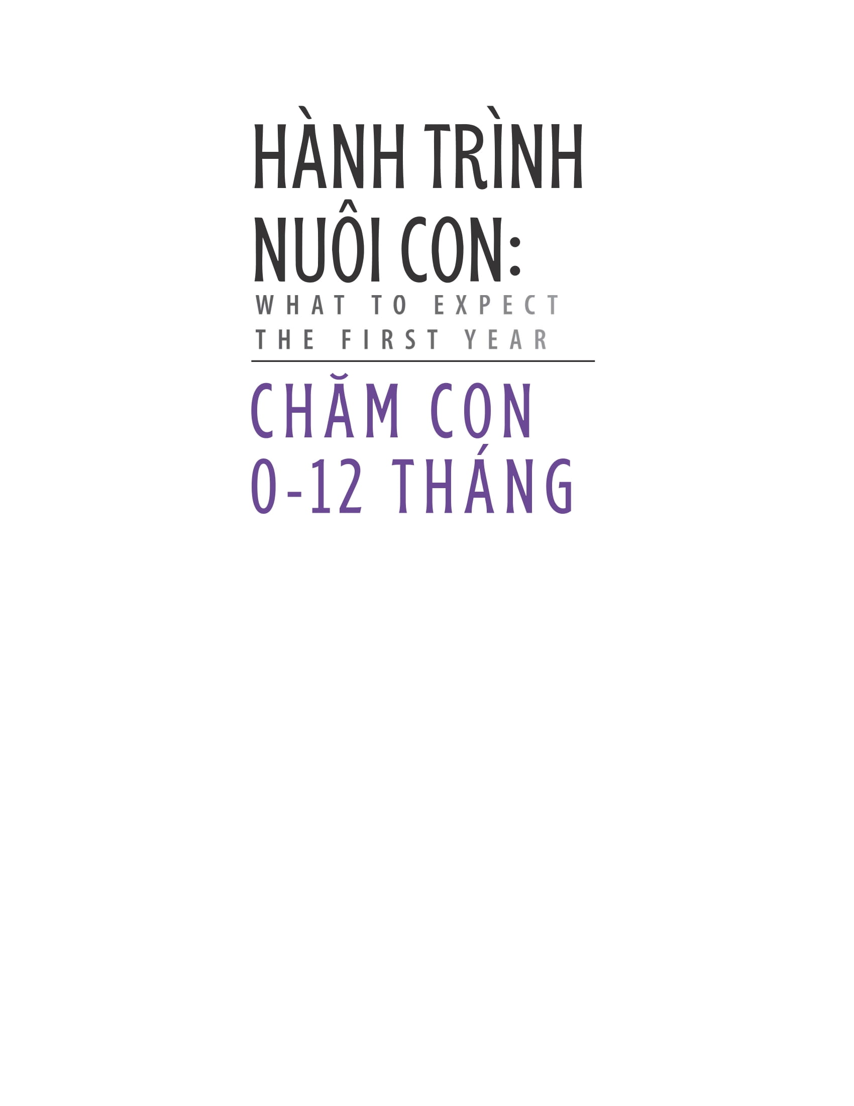 hành trình nuôi con - chăm con 0-12 tháng - what to expect - the first year - bìa cứng - Ảnh 6