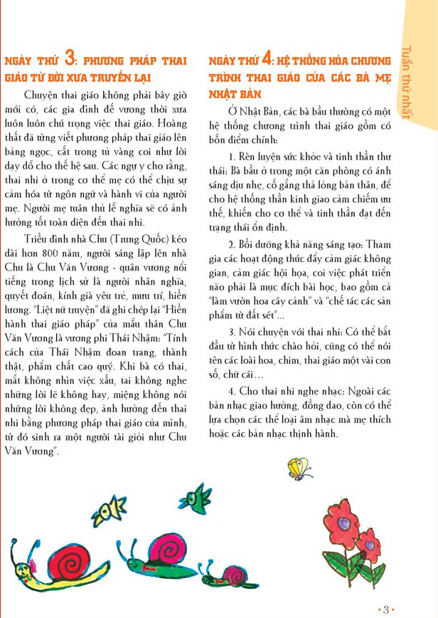 hành trình thai giáo 280 ngày - mỗi ngày đọc một trang (tái bản 2023) - Ảnh 5