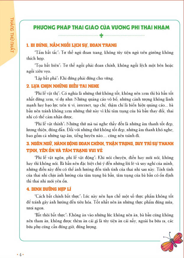 hành trình thai giáo 280 ngày - mỗi ngày đọc một trang (tái bản 2023) - Ảnh 6