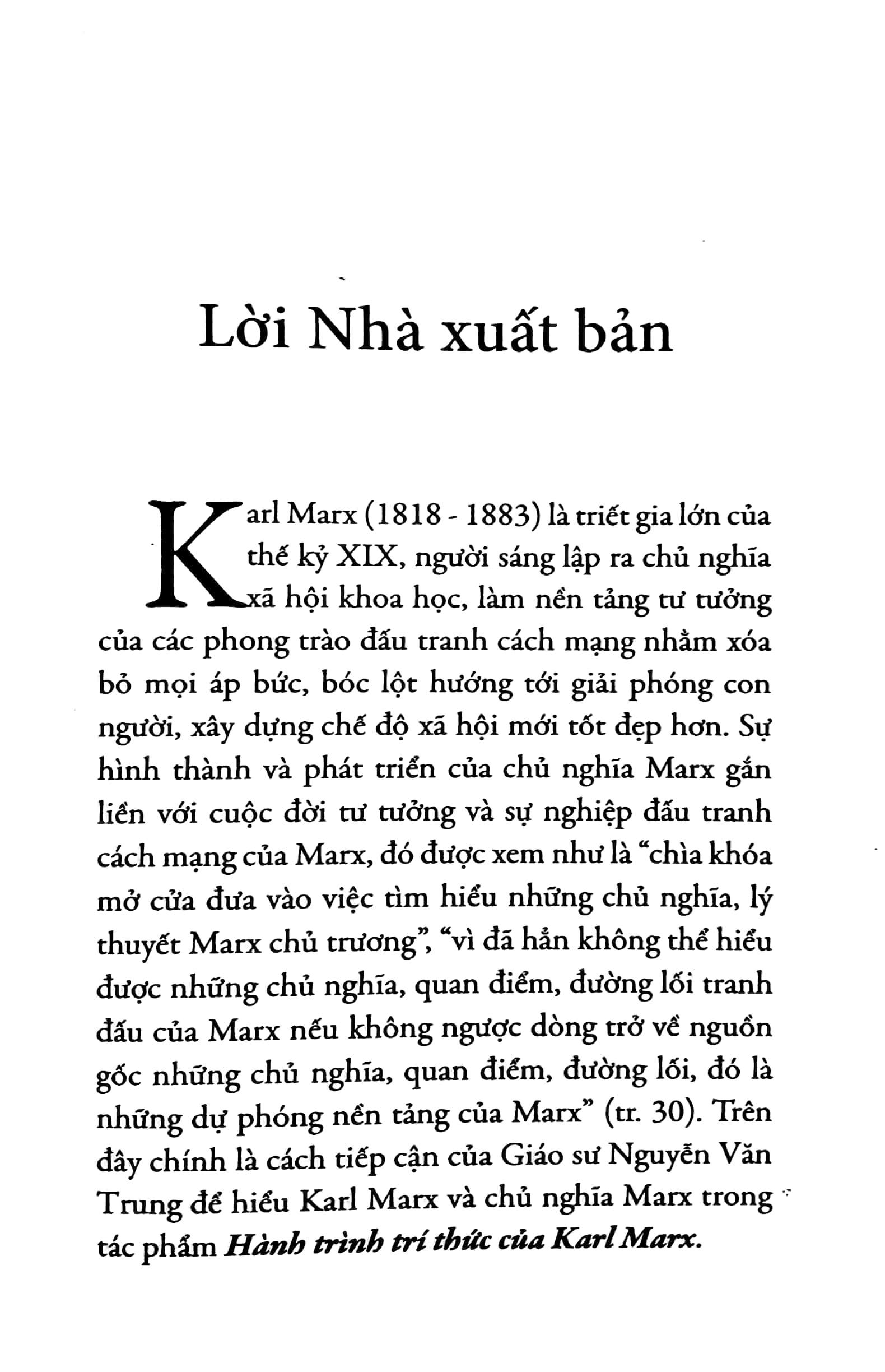 hành trình trí thức của karl marx - Ảnh 2