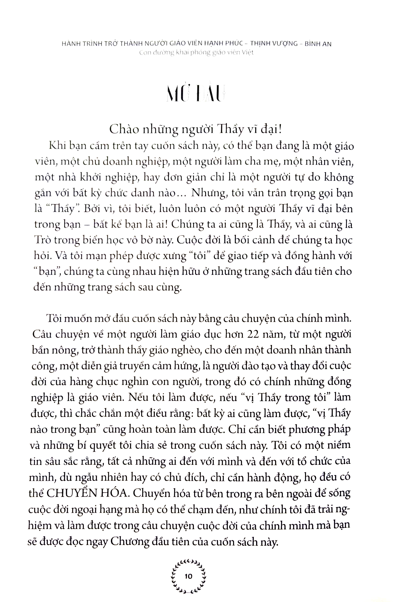 hành trình trở thành người giáo viên: hạnh phúc – thịnh vượng – bình an - Ảnh 4
