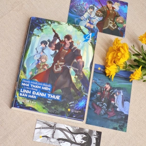 hành trình trở thành nhà thám hiểm của chàng lính đánh thuê bần hàn - tập 4 - bản đặc biệt - tặng kèm 1 bookmark + 2 postcard - Ảnh 5