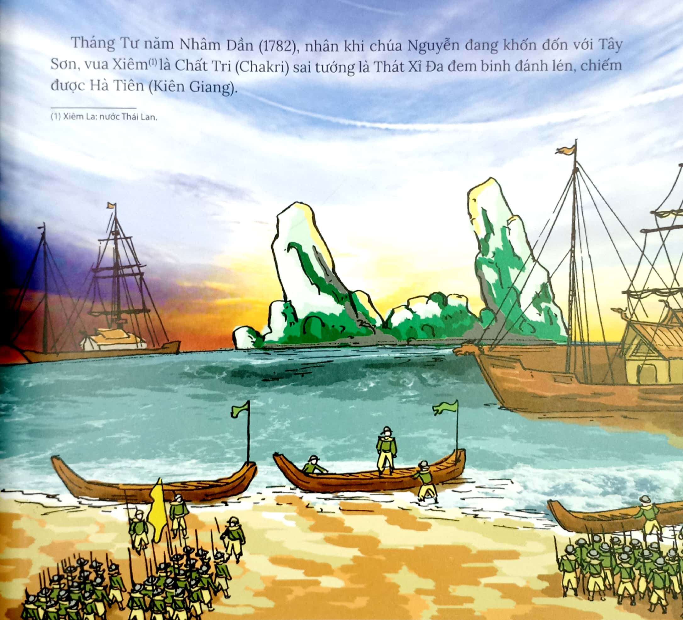 hào kiệt đất phương nam - nguyễn huệ - sấm đỏ rạch gầm - Ảnh 3