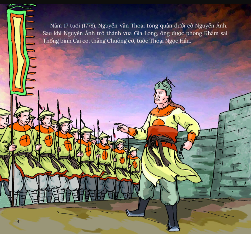 hào kiệt đất phương nam - nguyễn văn thoại - tên lưu cùng sông núi - Ảnh 4