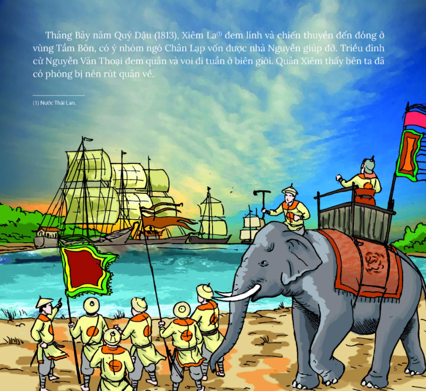 hào kiệt đất phương nam - nguyễn văn thoại - tên lưu cùng sông núi - Ảnh 5