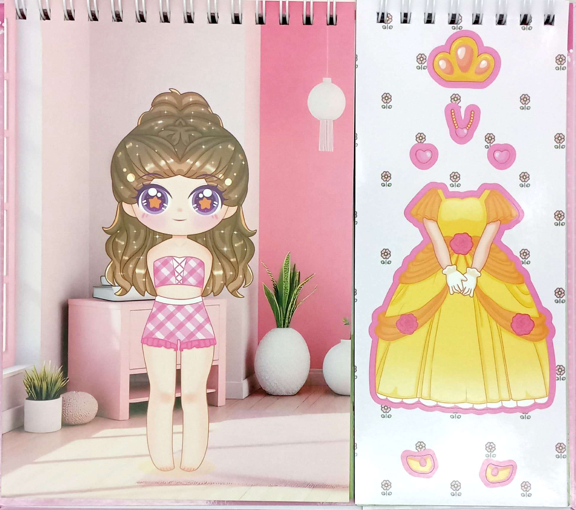 Happy Fashion Show - Cong Chua Kawaii - Hoc Vien Thoi Trang - Sticker Boc Dan Sang Tao - Ảnh 4