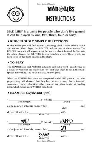 happy howl-o-ween mad libs: world's greatest word game - Ảnh 4