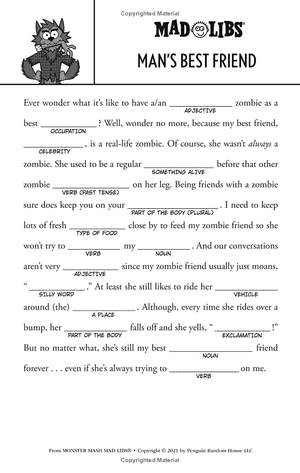 happy howl-o-ween mad libs: world's greatest word game - Ảnh 9