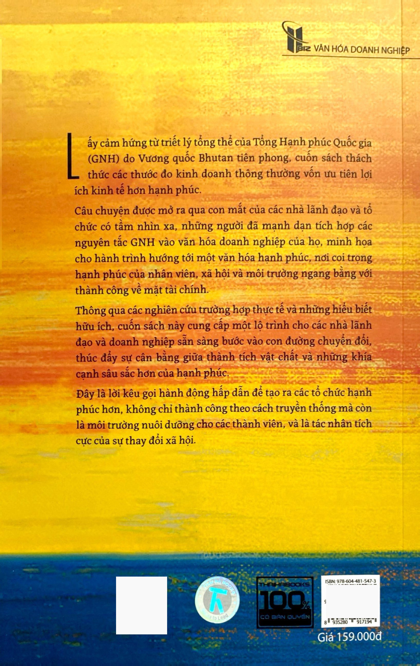 happy organizations - hiểu và ứng dụng tổng hạnh phúc quốc gia (gnh), hướng tới lãnh đạo dựa trên sự chuyển hoá - Ảnh 15