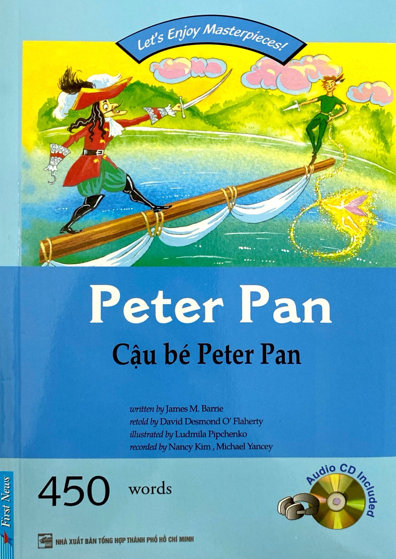 happy reader - cậu bé peter pan + 1cd (tái bản) - Ảnh 2
