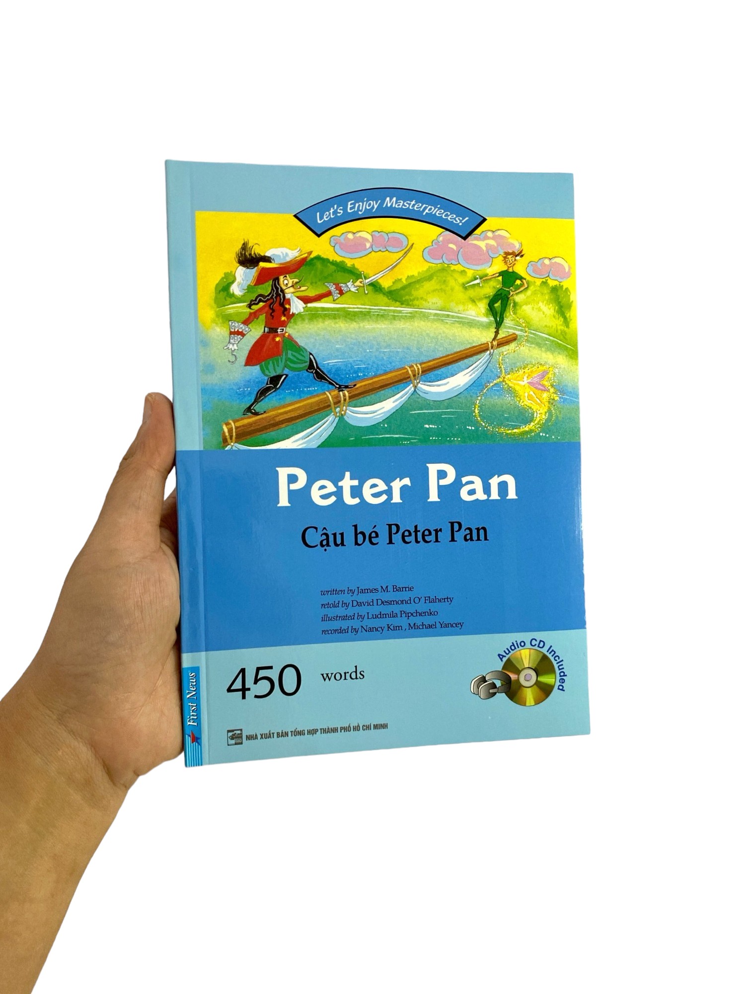 happy reader - cậu bé peter pan + 1cd (tái bản) - Ảnh 8