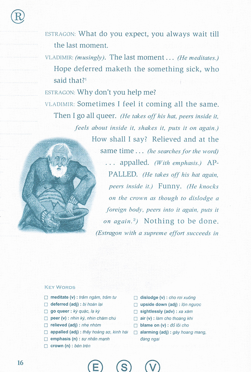 happy reader - chờ đợi godot (kèm 2 cd) - Ảnh 10