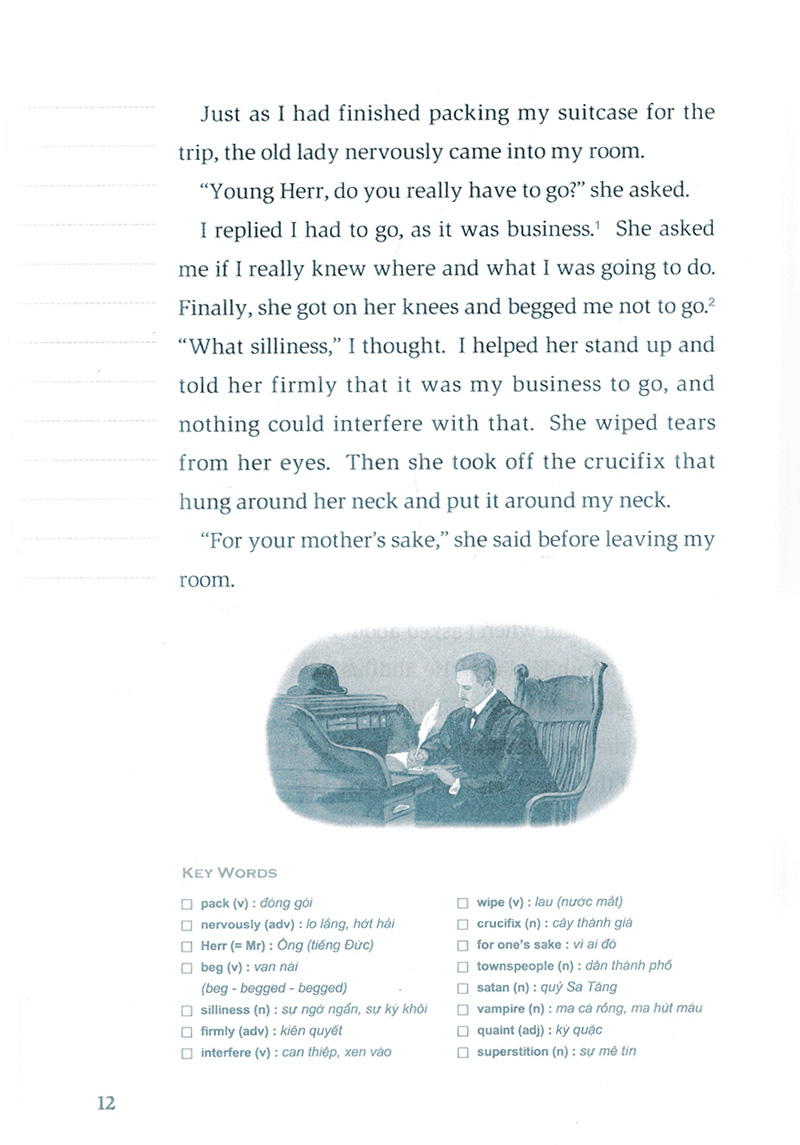 happy reader - dracula - bá tước dracula kèm cd - Ảnh 12